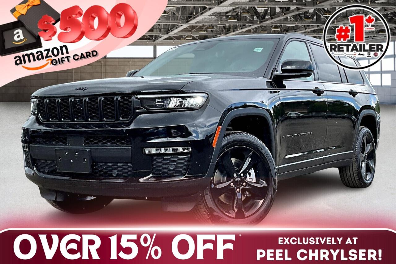 New 2025 Jeep Grand Cherokee L LIMITED 4X4 | LuxTech2 | PanoRoof | Black Pkg for sale in Mississauga, ON