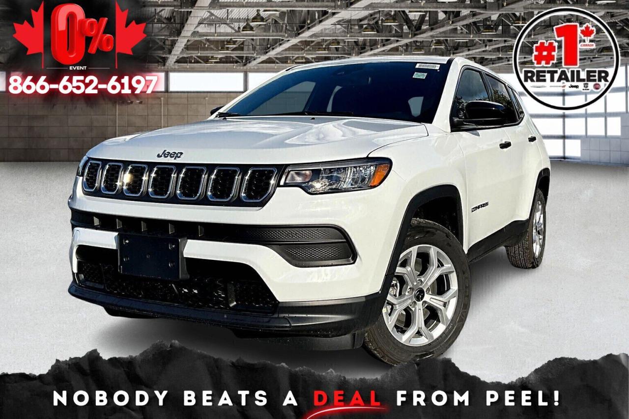 New 2025 Jeep Compass SPORT 4X4 | 8.4INCH TOUCHSCREEN | CARPLAY | ALLOYS for sale in Mississauga, ON