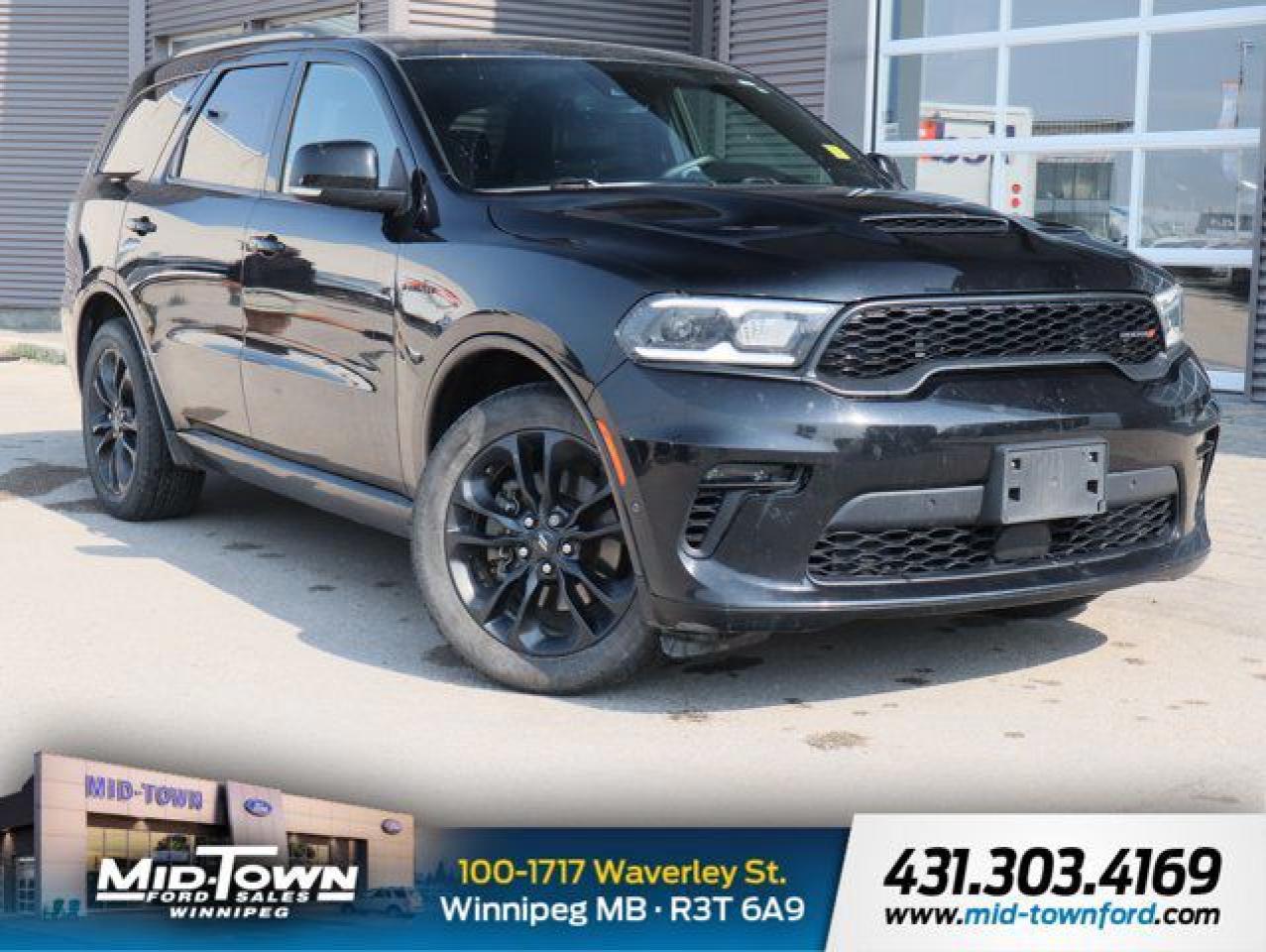 Used 2021 Dodge Durango R/T ONE OWNER LOW KM CLEAN CARFAX for sale in Winnipeg, MB
