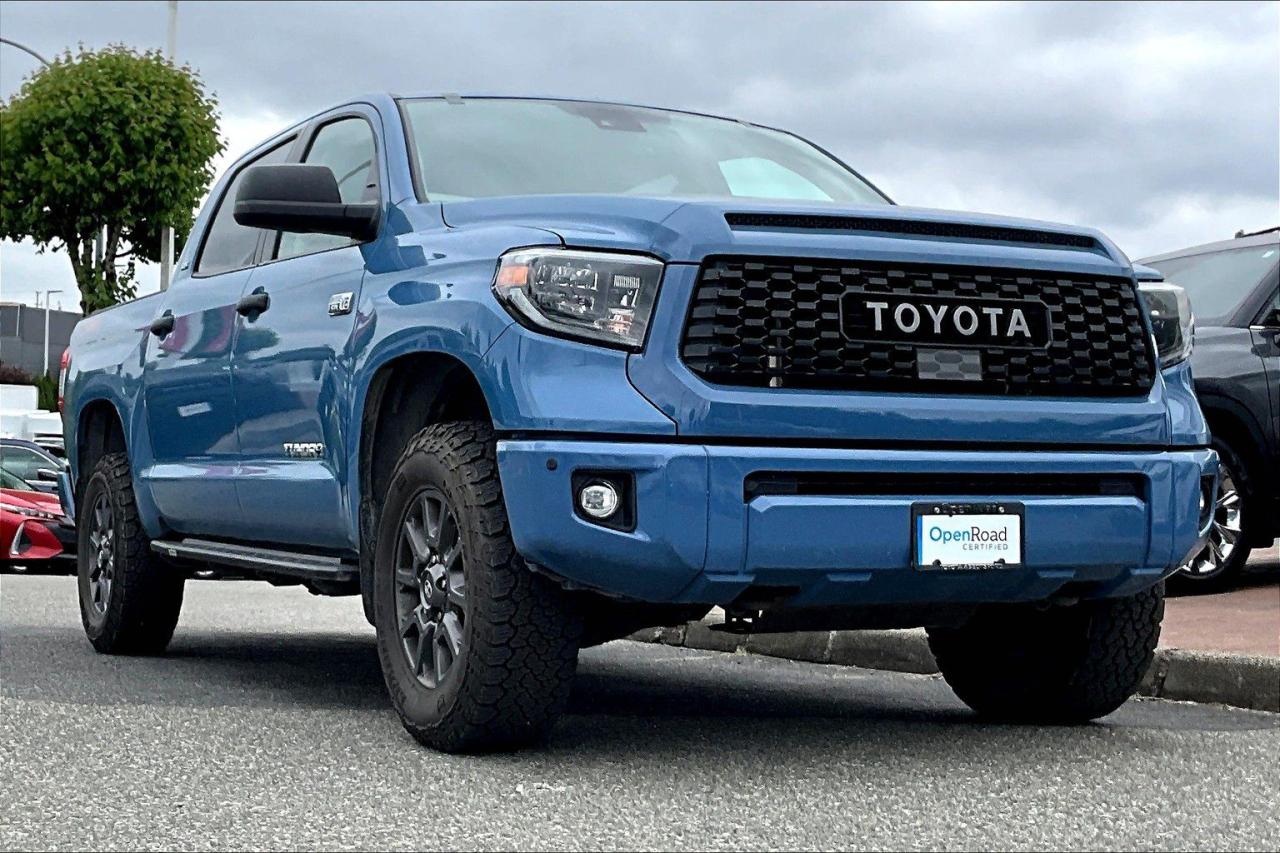 Power through any job with the 2020 Toyota Tundra 4x4 CrewMax SR5 5.7 6A. Built tough with a 5.7L V8, this truck features the SR5 trim that includes a touchscreen display, navigation, power driver seat, fog lights, tow package, and alloy wheels. Bold, capable, and ready for work or play. Come take it for a test drive today!   At OpenRoad Toyota Abbotsford, we take the stress out of buying a used car by providing you with our TruePrice from the start! You will have peace of mind knowing you got our best price up-front, without the hassle of negotiating.  All OpenRoad Certified pre-owned vehicles must pass an extremely thorough 153-point safety inspection for your peace of mind. All vehicles will have a Carfax verified history report, as well as a safety inspection report and breakdown of all work performed. We pride ourselves in our transparency, and wish to provide you with all the info you need to be confident in your vehicle purchase. Give us a call or visit our showroom at 30210 Automall Dr in Abbotsford, BC!   List Price subject to $499 Documentation Fee, $499 Lease/Finance Fee, and applicable taxes. Dealer #40643
