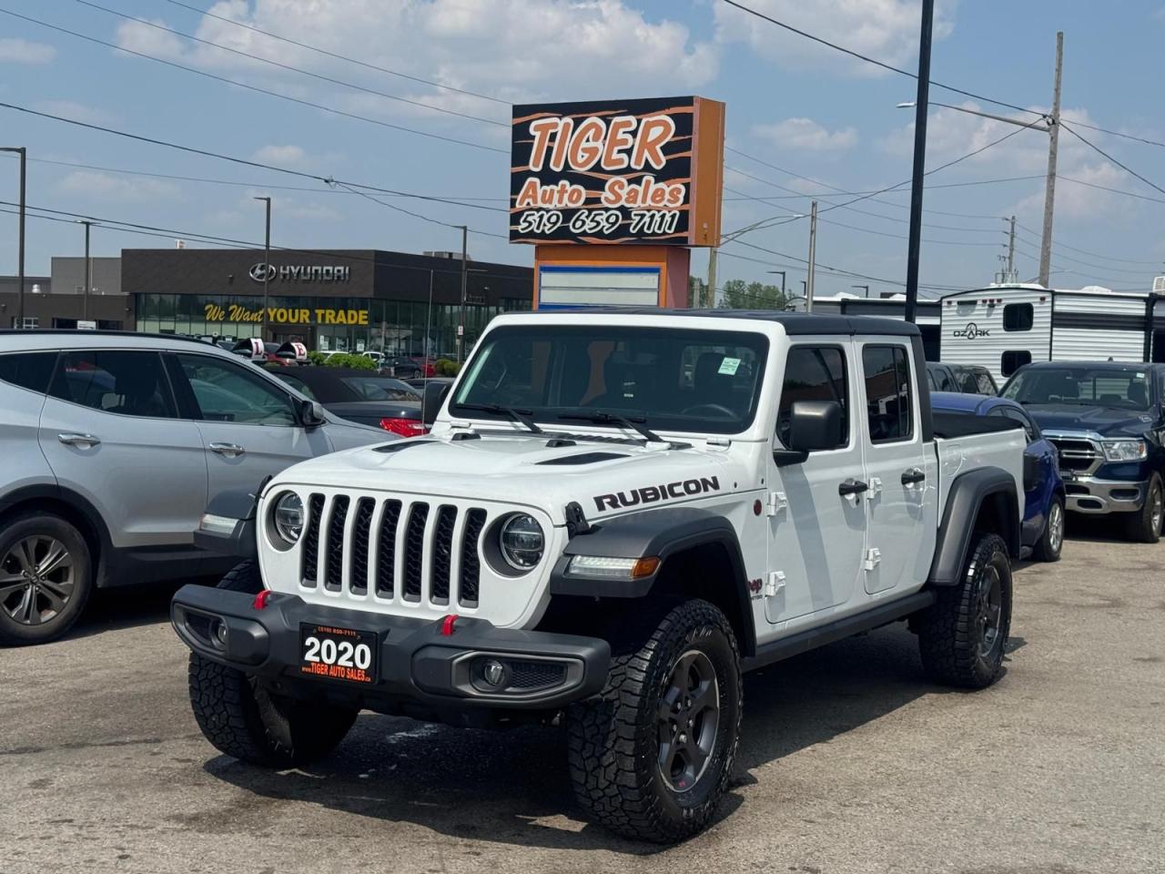 Used 2020 Jeep Gladiator RUBICON, LEATHER, HARD TOP, LOADED, ONLY 68KMS for sale in London, ON