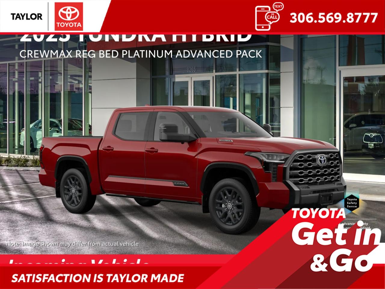 New 2025 Toyota Tundra HYBRID PLATINUM for sale in Regina, SK