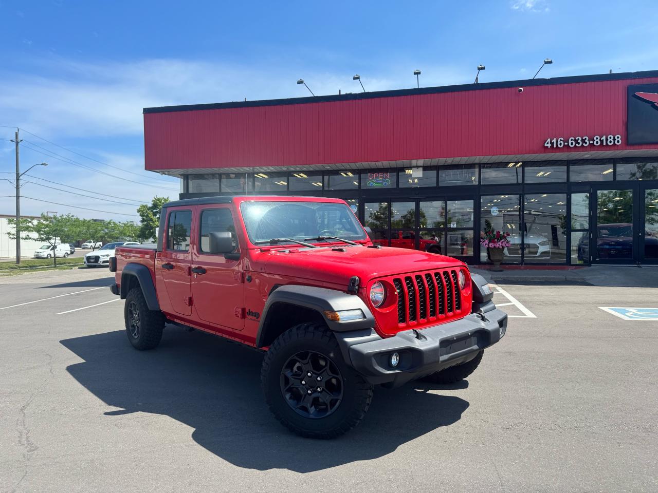 Used 2020 Jeep Gladiator Sport S 4WD AUTO B/SPOT A/CARPLAY BACKUP CAMERA for sale in North York, ON