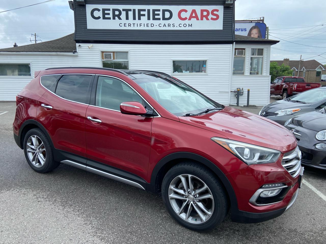 2017 Hyundai Santa Fe Sport Limited ** AWD, BSM, NAV, HTD/COOL LEATH **