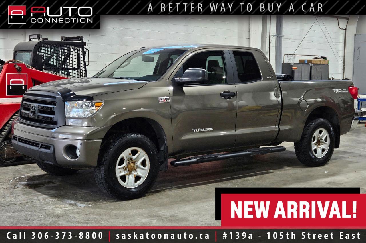 Used 2011 Toyota Tundra SR5 - TRD - 4x4 - ACCIDENT FREE - DOUBLE CAB for sale in Saskatoon, SK