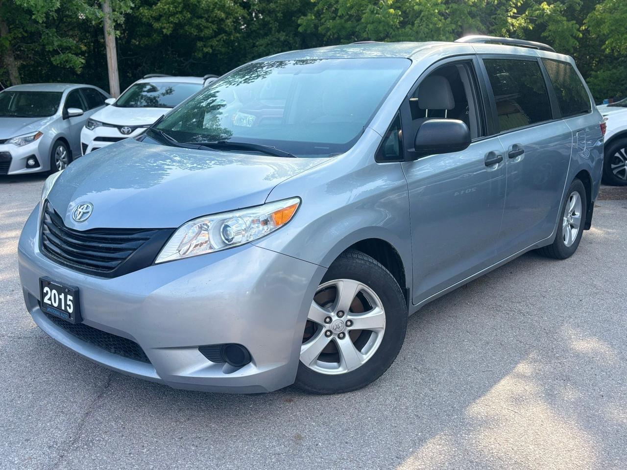 Used 2015 Toyota Sienna ALLOYS,BACKUP CAM,BLUETOOTH,NO ACCIDENT,SAFETY INC for sale in Richmond Hill, ON
