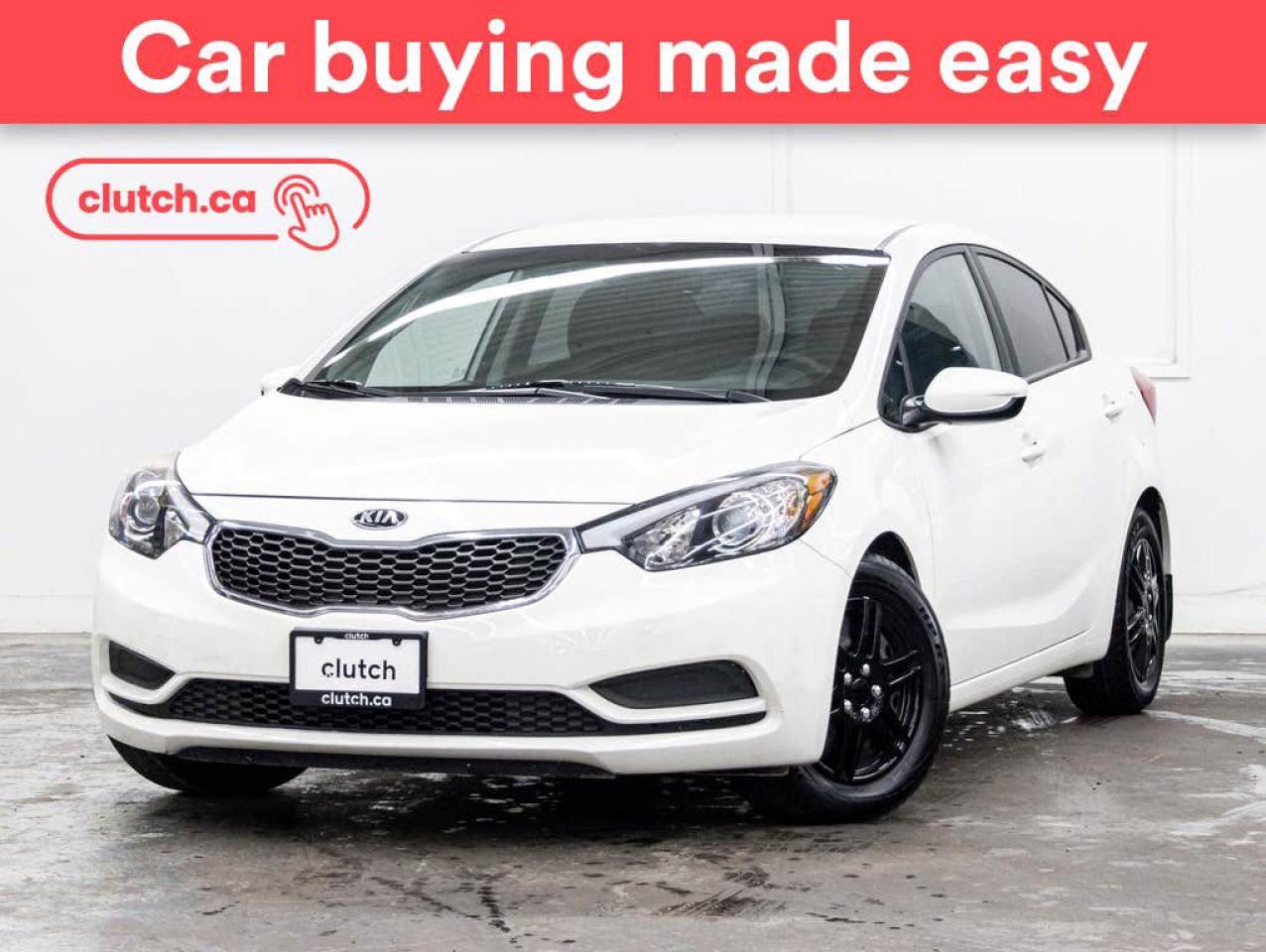 Used 2016 Kia Forte LX w/ Climate Control, USB Input, 12V Outlet for sale in Toronto, ON