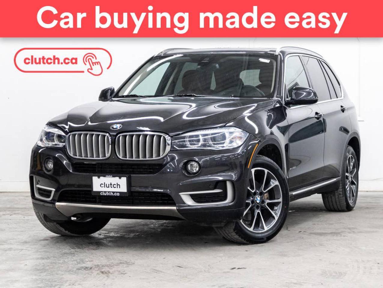 Used 2018 BMW X5 xDrive35i AWD w/ Apple CarPlay, Nav, Panoramic Moonroof for sale in Toronto, ON