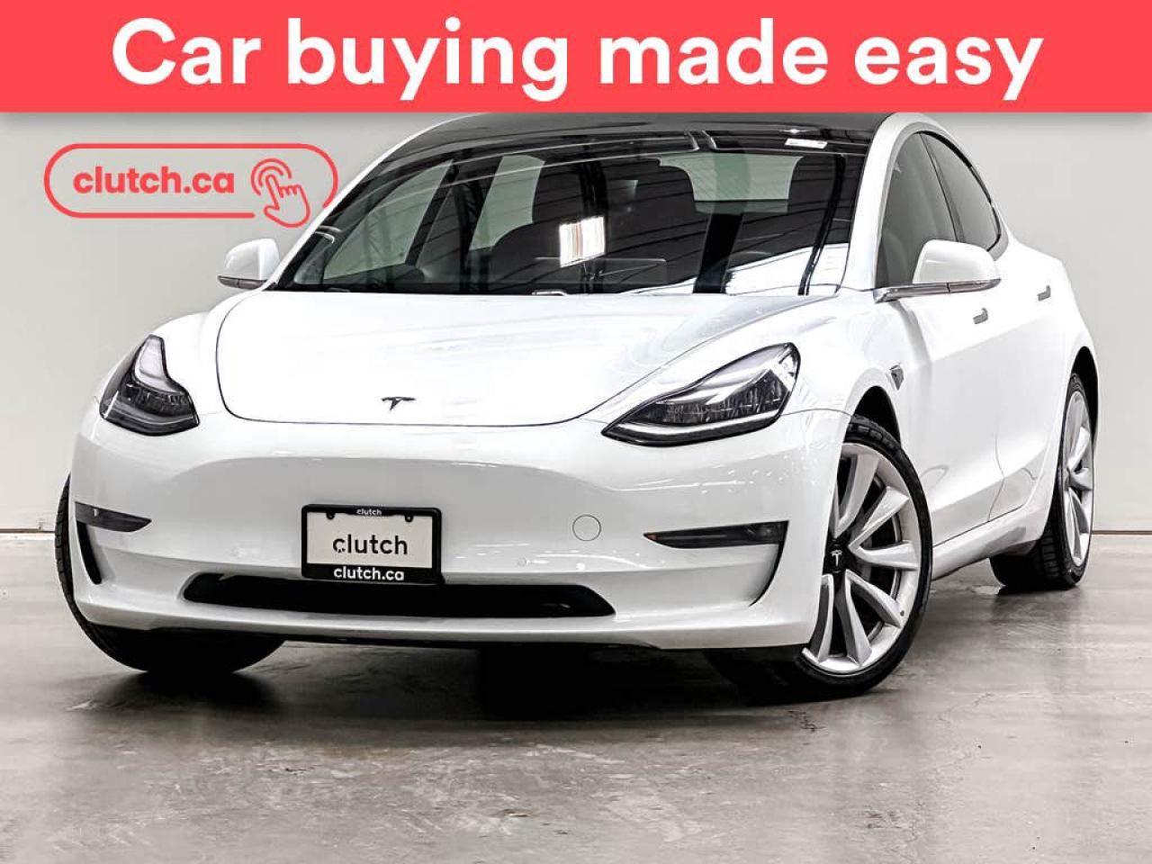 Used 2019 Tesla Model 3 Long Range AWD w/ Nav, Heated Front Seats, Rearview Cam for sale in Toronto, ON
