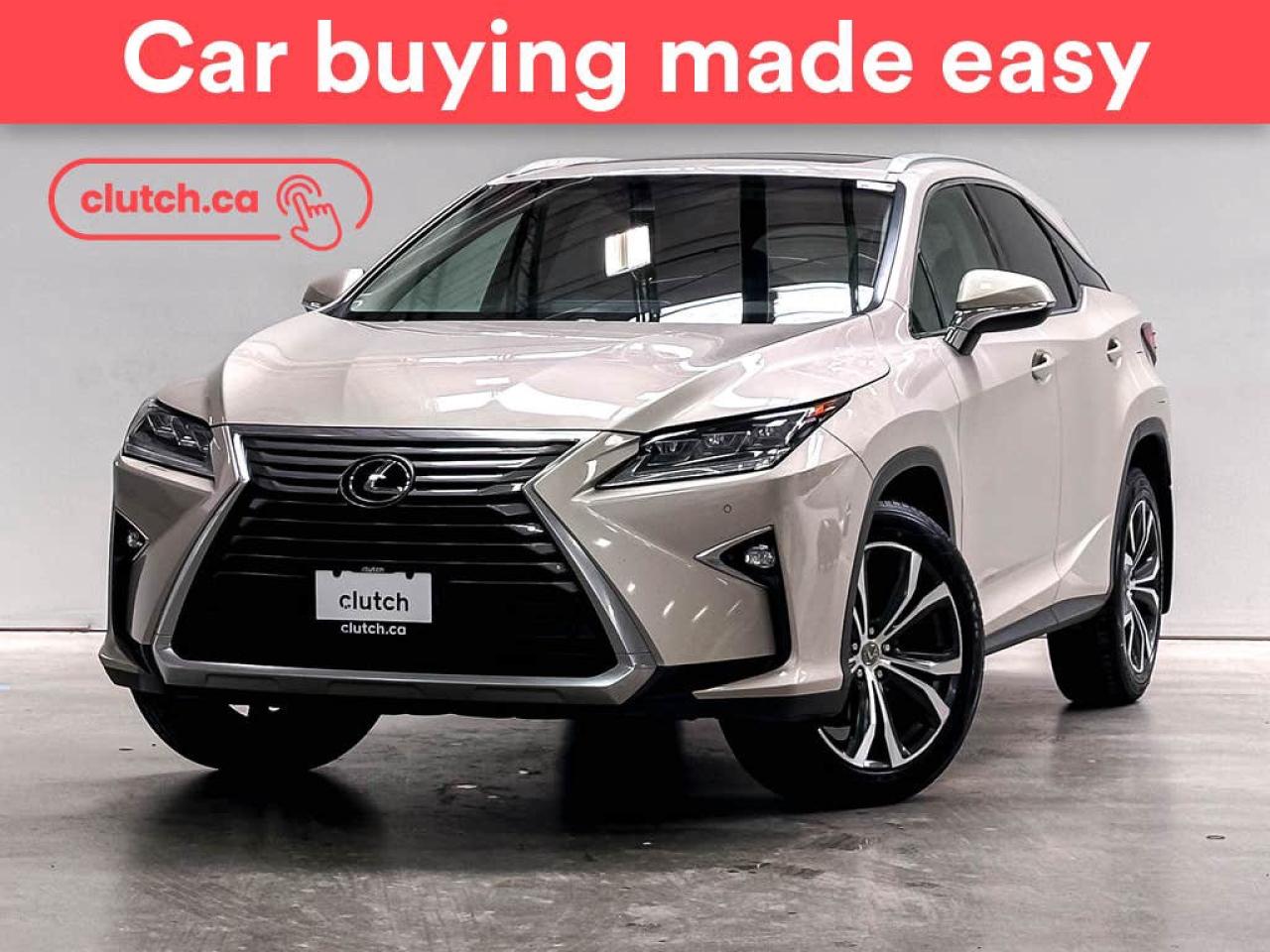 Used 2017 Lexus RX 350 AWD w/ Nav, Heated Front Seats, Rearview Cam for sale in Toronto, ON