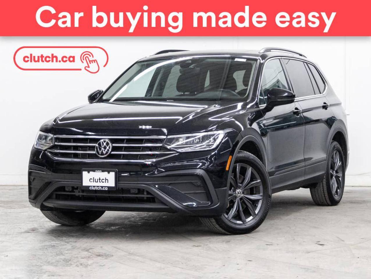Used 2022 Volkswagen Tiguan Comfortline AWD w/ Sunroof Pkg w/ Apple CarPlay & Android Auto, Panoramic Moonroof, Wireless Charging for sale in Toronto, ON