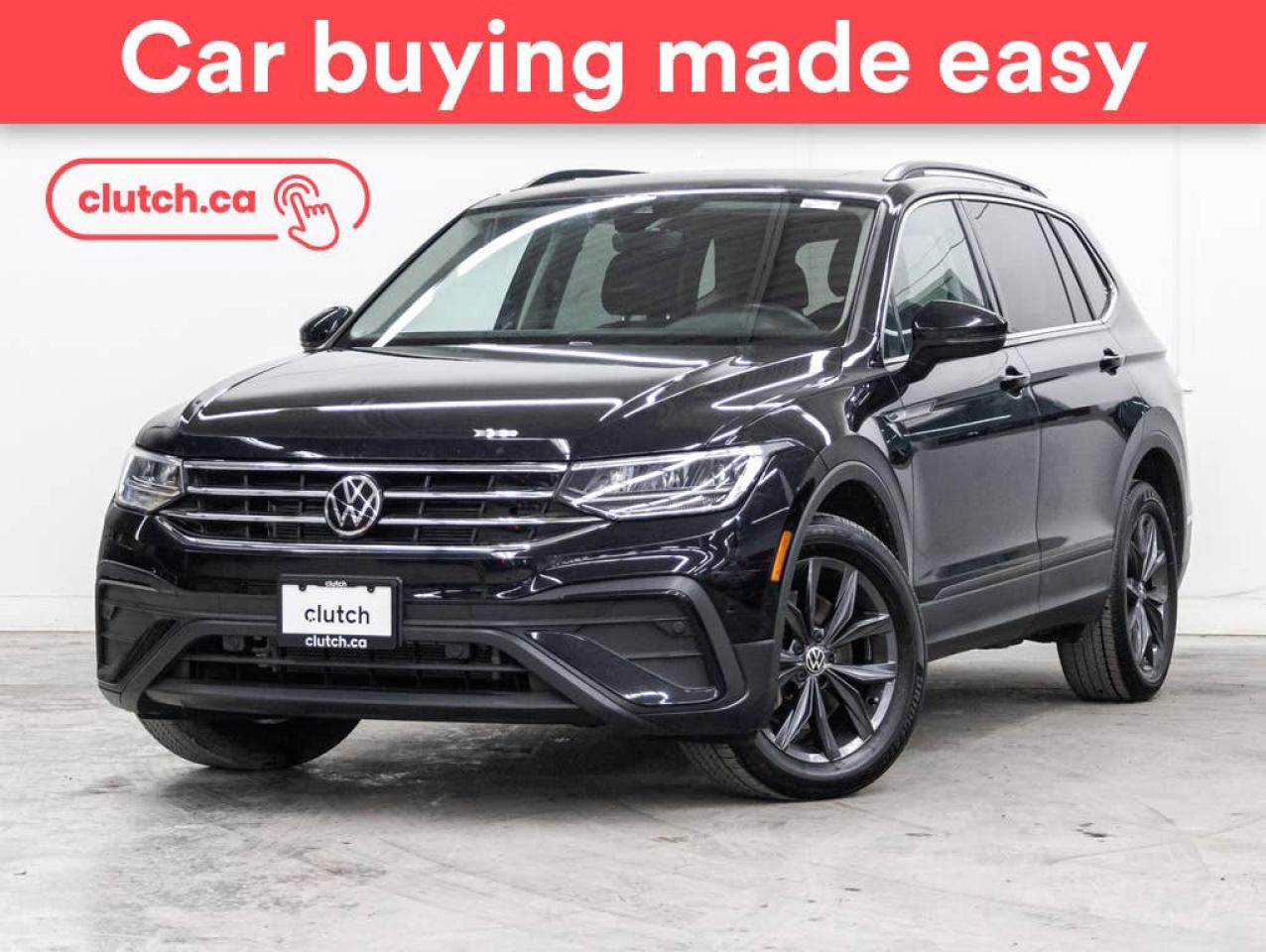 Used 2022 Volkswagen Tiguan Comfortline AWD w/ Sunroof Pkg w/ Apple CarPlay & Android Auto, Panoramic Moonroof, Wireless Charging for sale in Toronto, ON