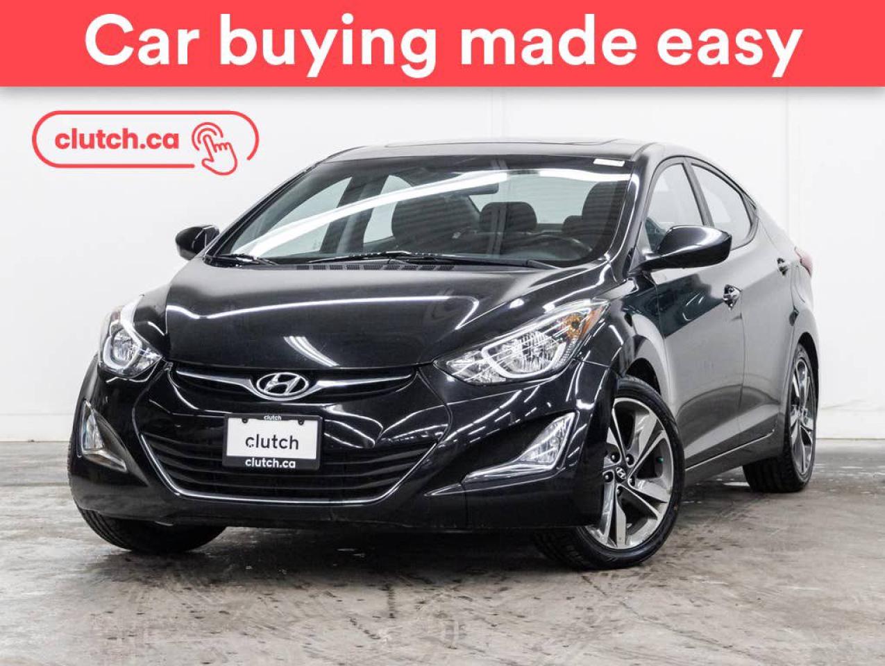 Used 2016 Hyundai Elantra GLS w/Heated Front Seats, Bluetooth, Rearview Cam for sale in Toronto, ON