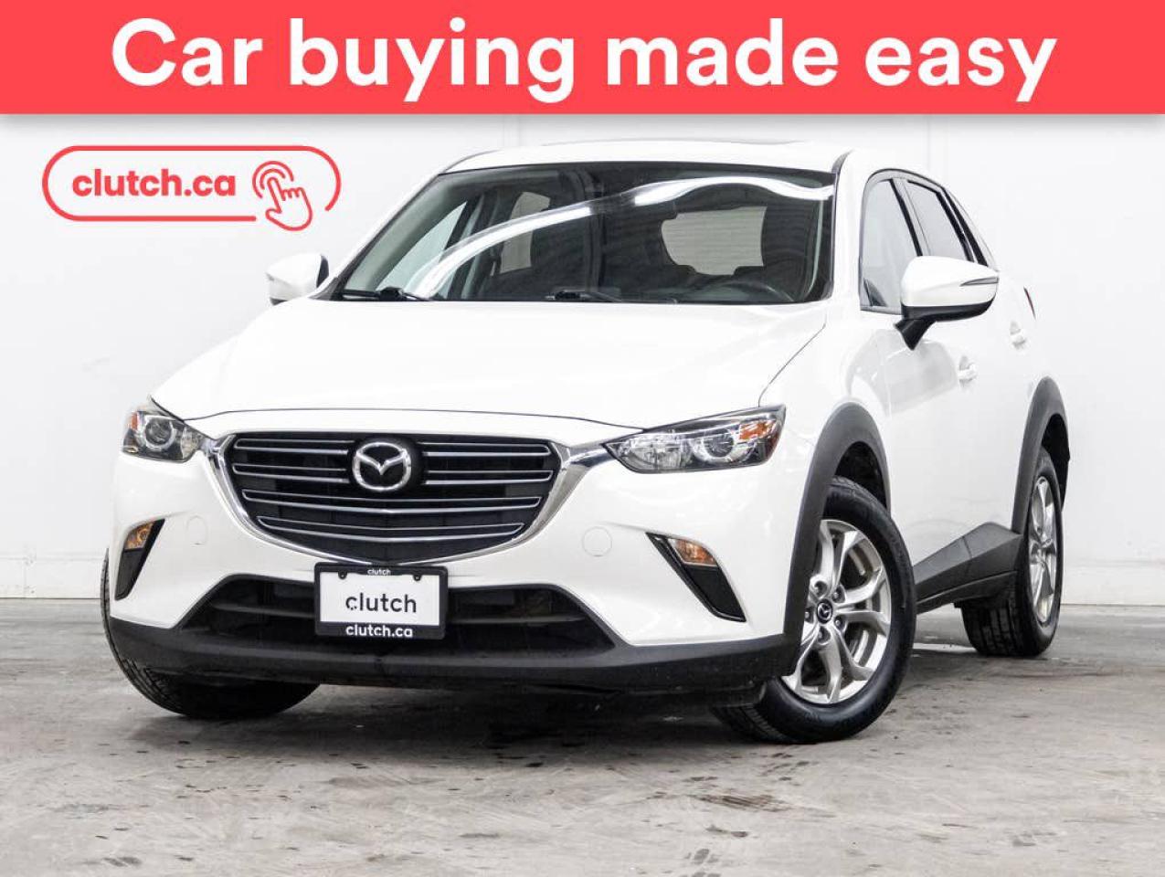 Used 2020 Mazda CX-3 GS AWD w/ Luxury Pkg w/ Apple CarPlay & Android Auto, Rearview Cam, Climate Control for sale in Bedford, NS