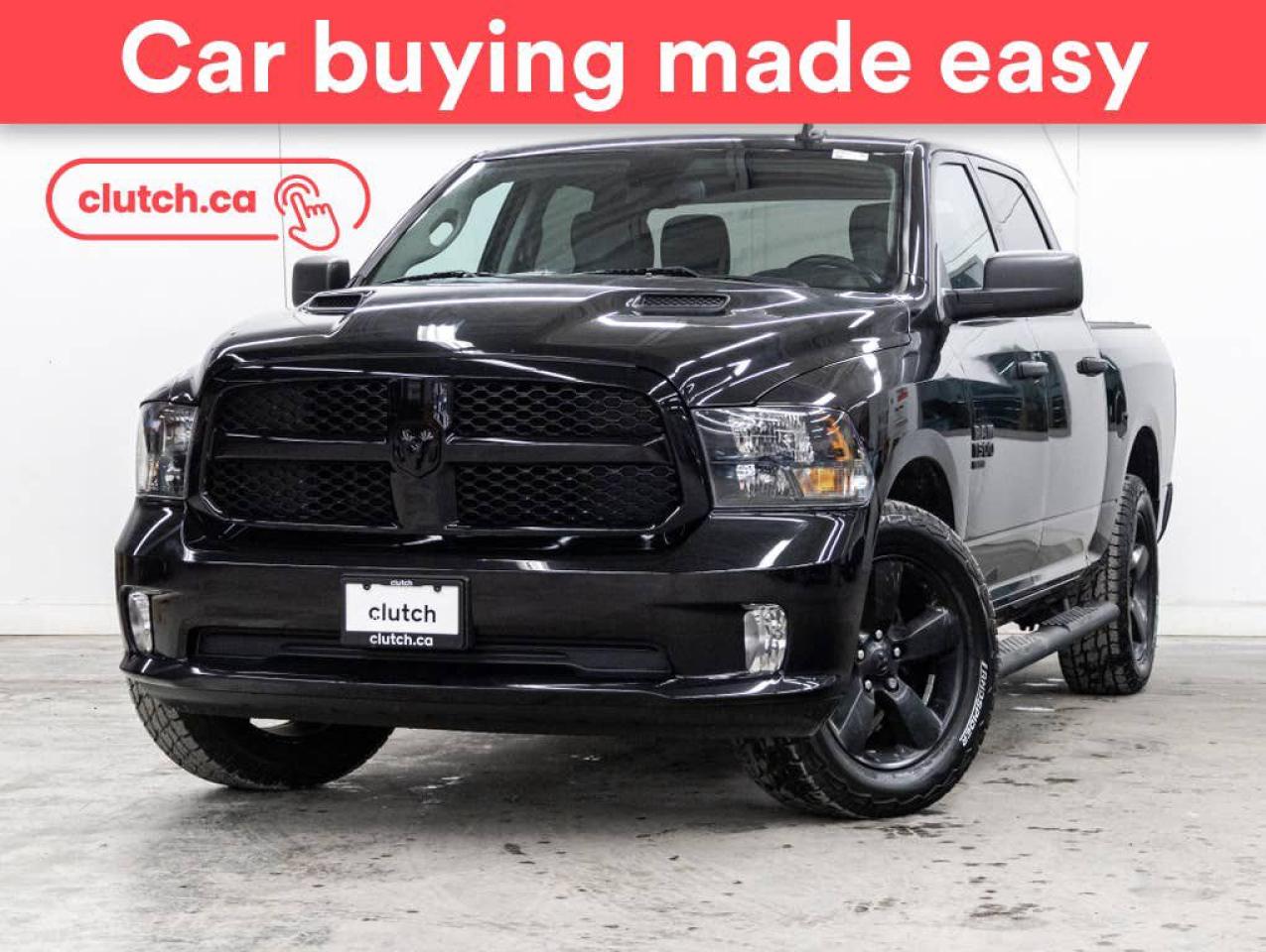 Used 2021 RAM 1500 Classic Express Crew Cab 4X4 w/ Apple CarPlay & Android Auto, Heated Steering Wheel, Rearview Cam for sale in Toronto, ON