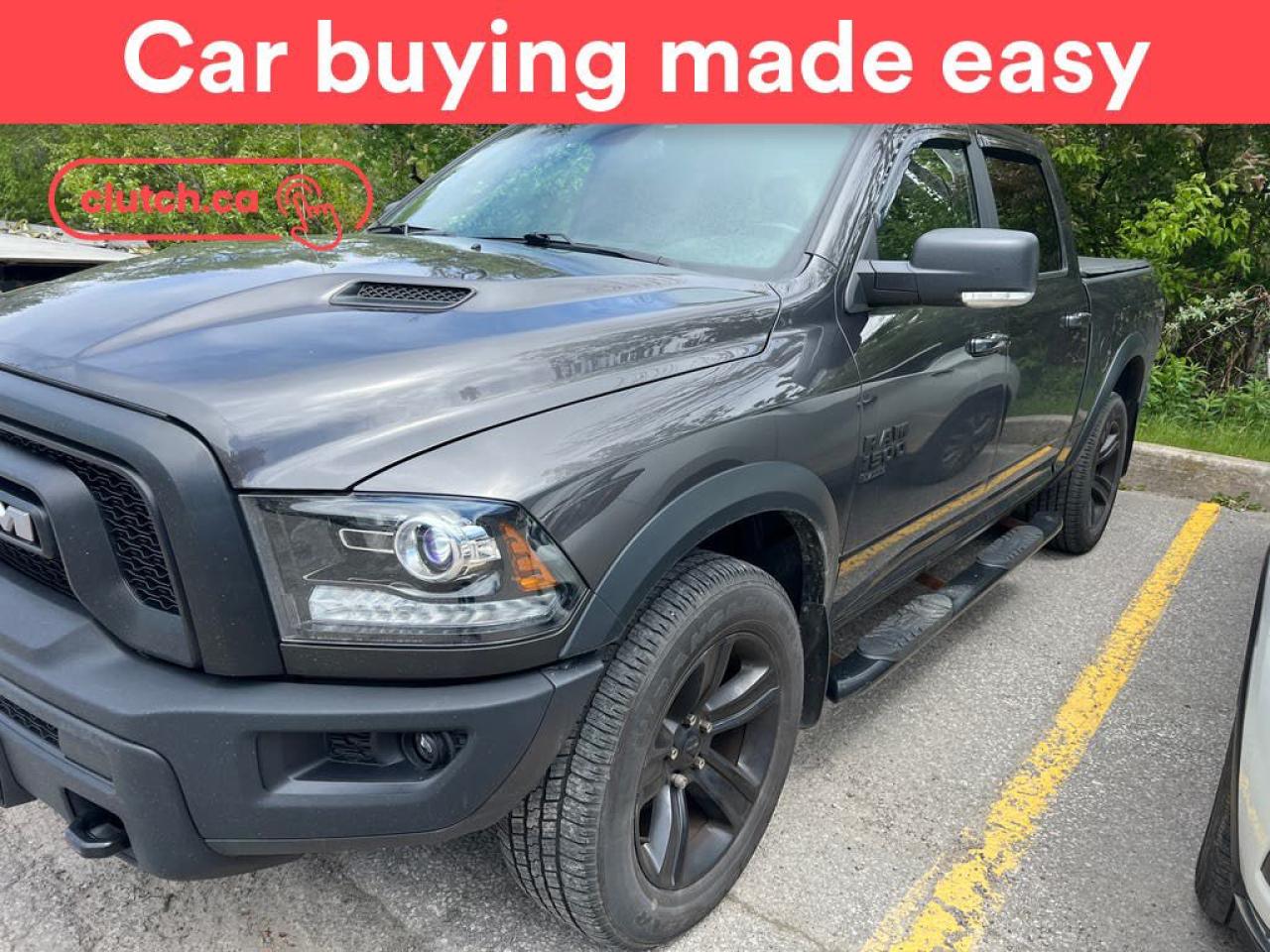 Used 2022 RAM 1500 Classic Warlock Crew Cab 4x4 w/ Apple CarPlay & Android Auto, Rearview Cam, Nav for sale in Toronto, ON