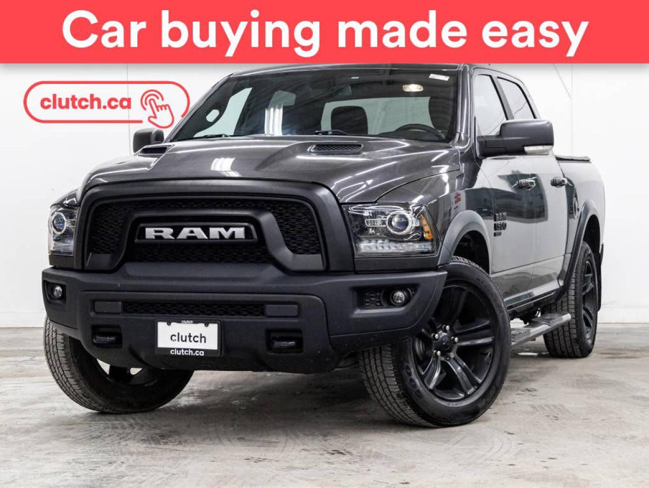Used 2022 RAM 1500 Classic Warlock Crew Cab 4x4 w/ Apple CarPlay & Android Auto, Rearview Cam, Nav for sale in Toronto, ON
