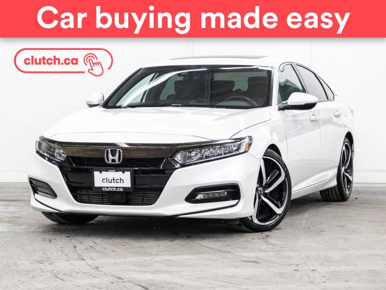 Used 2018 Honda Accord Sport w/ Apple CarPlay & Android Auto, Rearview Cam, Dual Zone A/C for sale in Toronto, ON