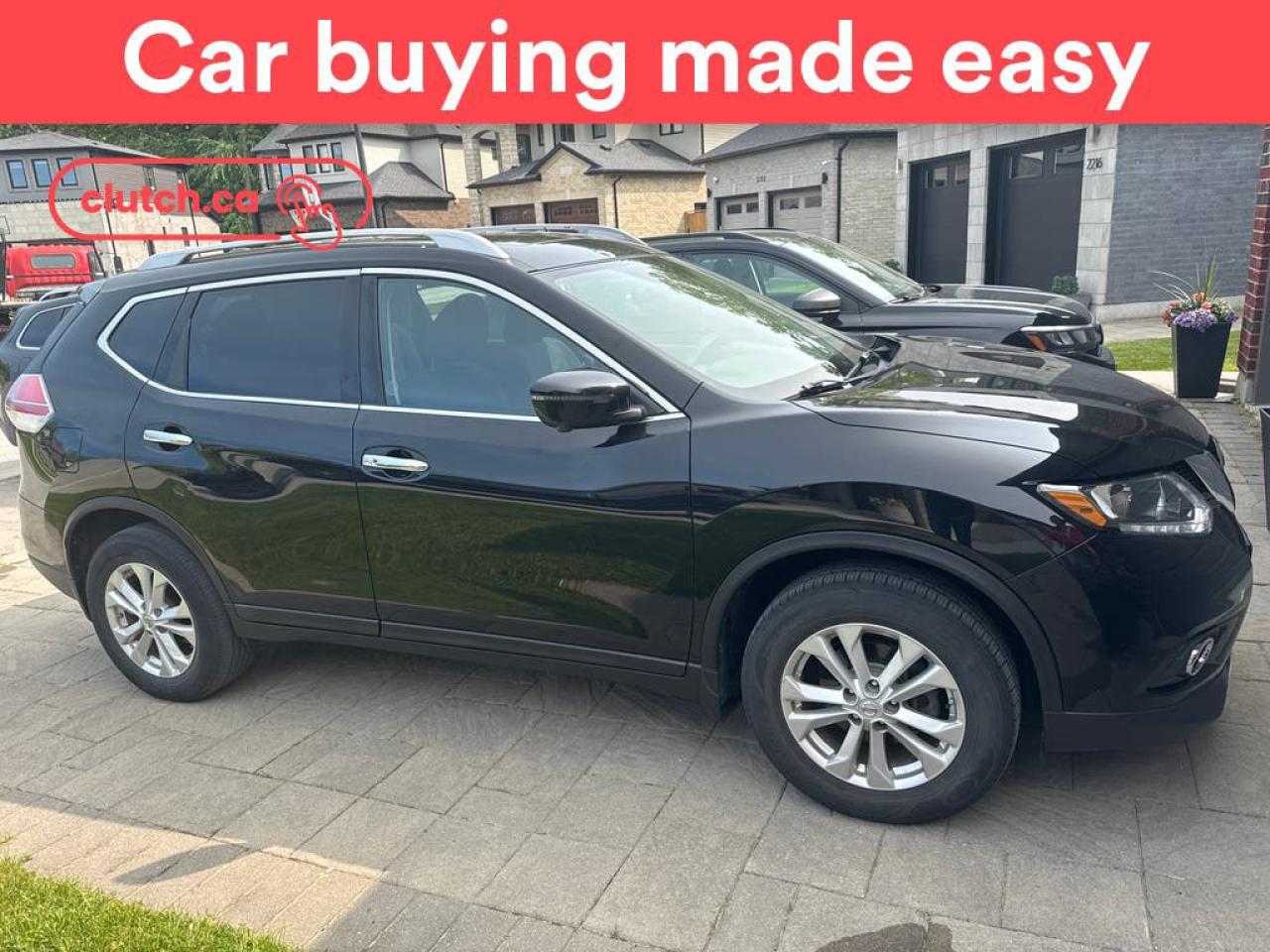 Used 2016 Nissan Rogue SV AWD w/ Moonroof & Technology Pkg w/ Front Heated Seats, Rearview Cam, Climate Control for sale in Toronto, ON