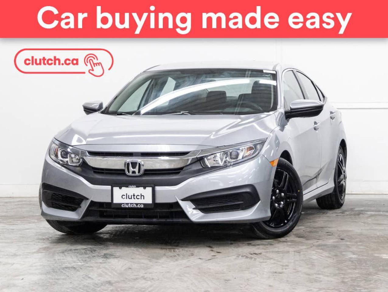 Used 2018 Honda Civic LX w/ Apple CarPlay & Android Auto, Rearview Cam, Heated Front Seats for sale in Toronto, ON