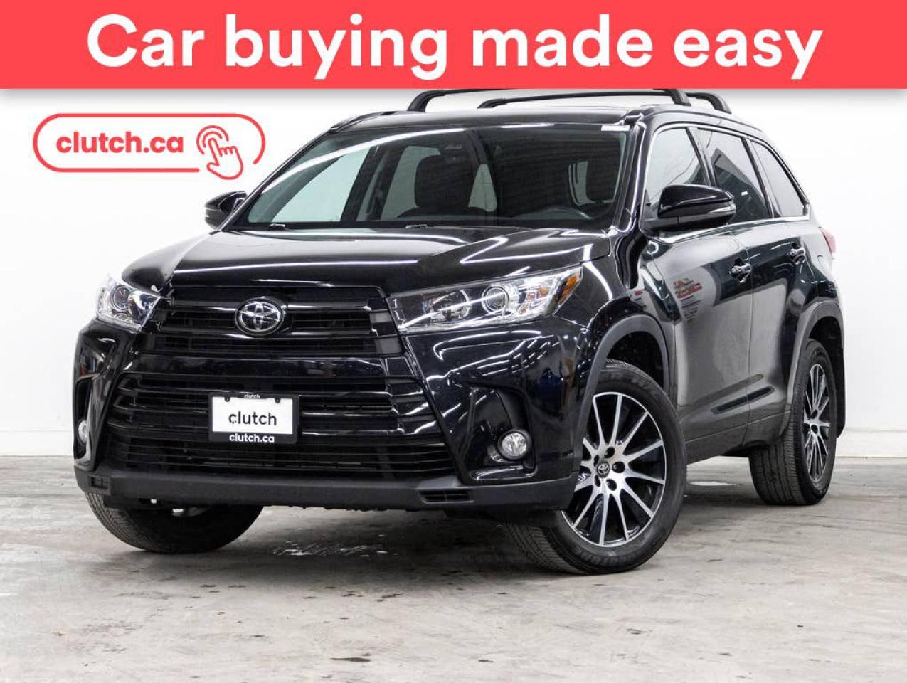 Used 2018 Toyota Highlander XLE AWD w/ SE Pkg w/ Front Heated Seats, Rearview Cam, Dual Zone A/C for sale in Toronto, ON