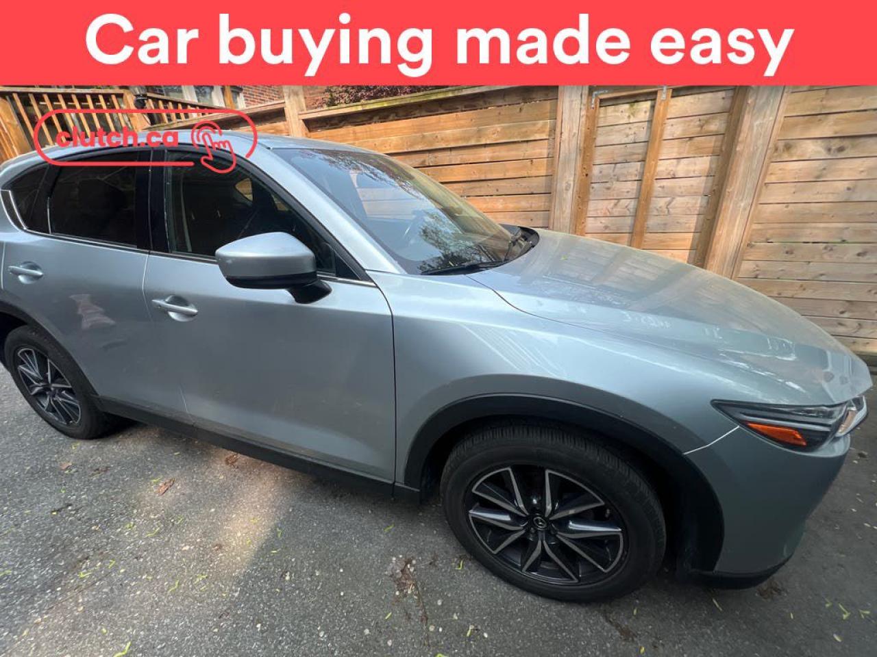 Used 2017 Mazda CX-5 GT AWD w/ Technology Pkg w/ Front Heated Seats, Rearview Cam, Dual Zone A/C for sale in Toronto, ON