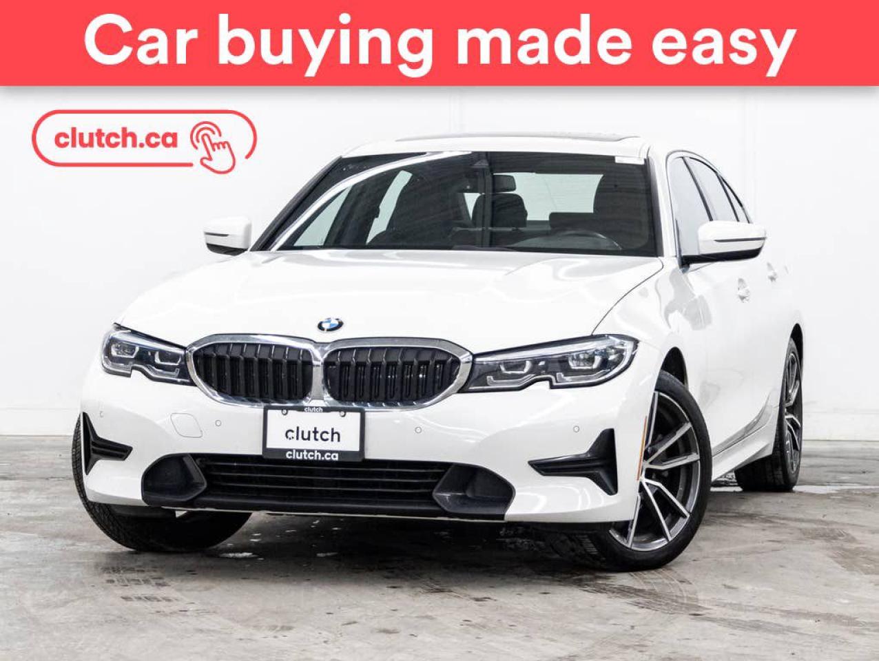 Used 2020 BMW 3 Series 330i xDrive AWD w/ Apple CarPlay, Power Sunroof, Nav for sale in Toronto, ON