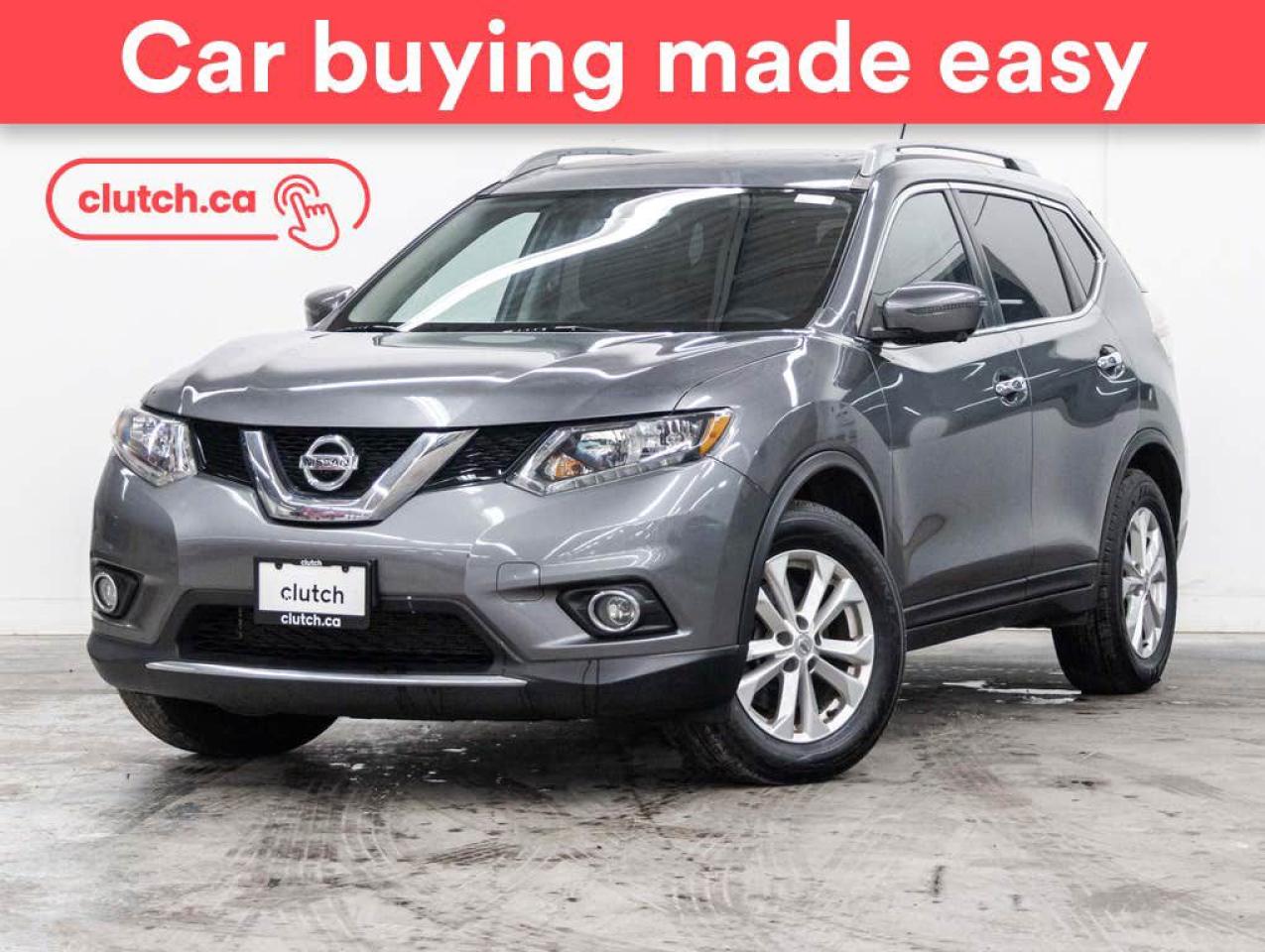 Used 2016 Nissan Rogue SV AWD w/ Moonroof & Technology Pkg w/ Front Heated Seats, Rearview Cam, Sunroof for sale in Toronto, ON