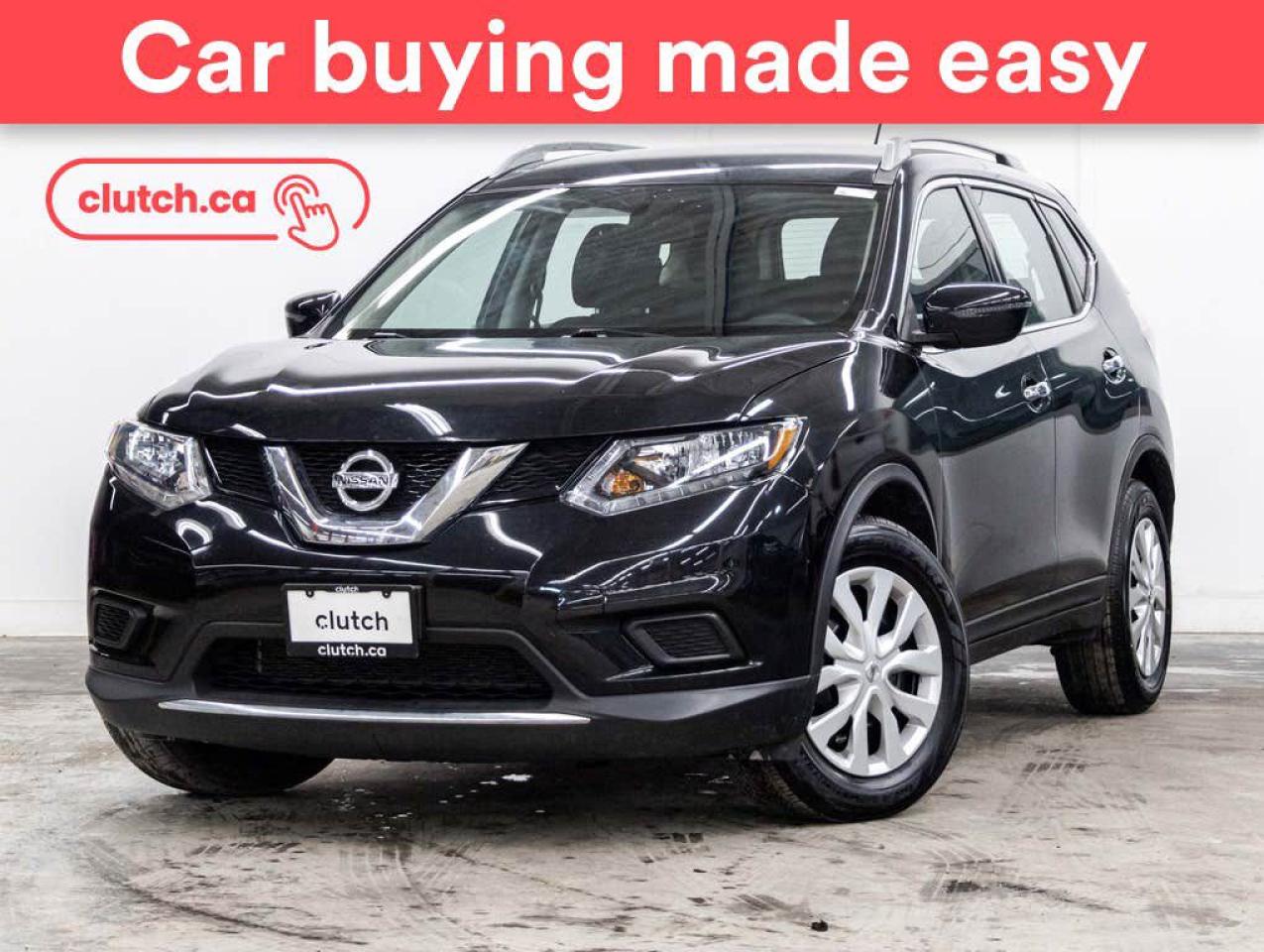 Used 2016 Nissan Rogue S w/ Rearview Cam, 12V Outlet, Climate Control for sale in Toronto, ON