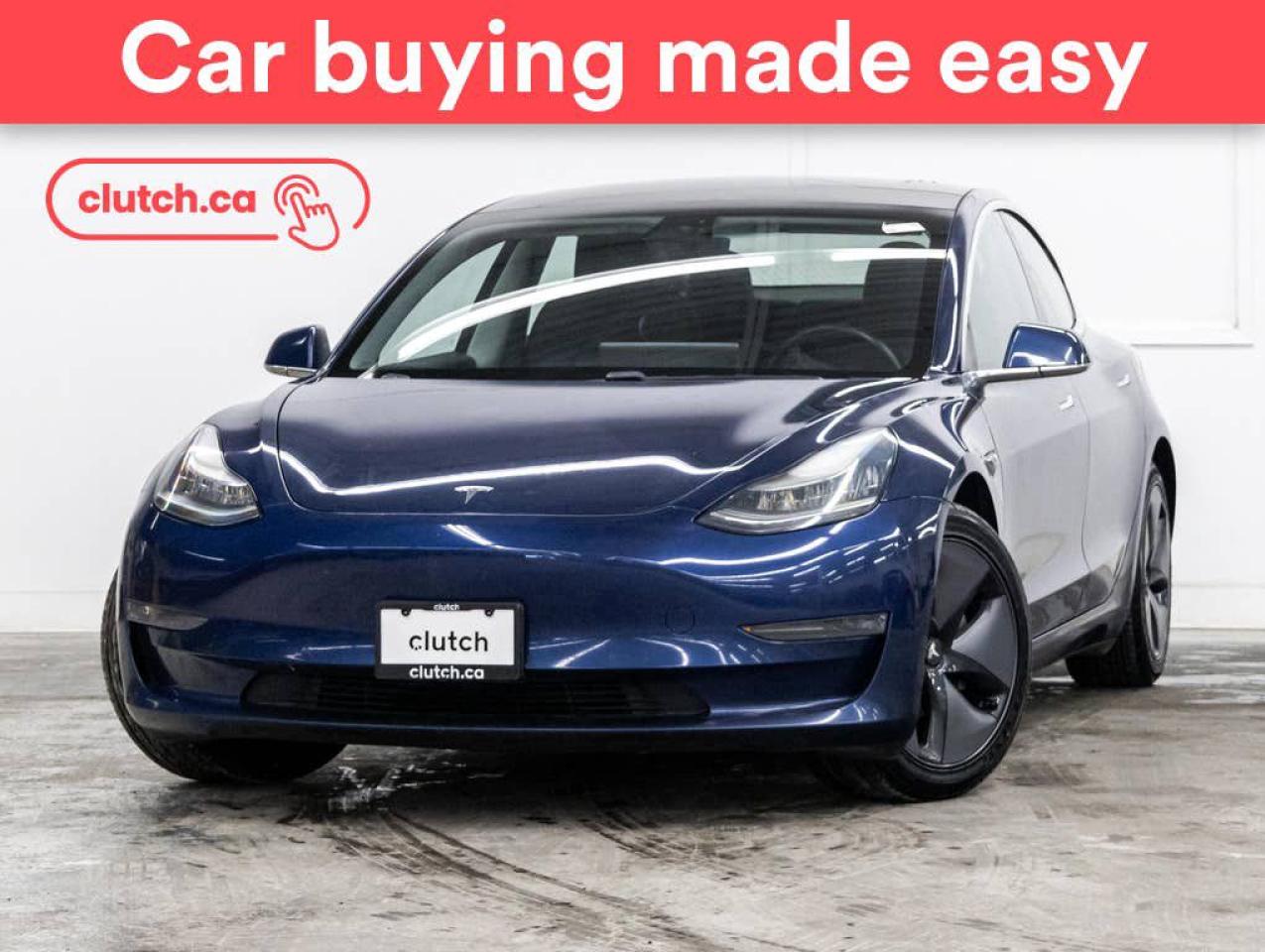 Used 2019 Tesla Model 3 Standard Range w/ Nav, Heated Front Seat, Rearview Cam for sale in Toronto, ON