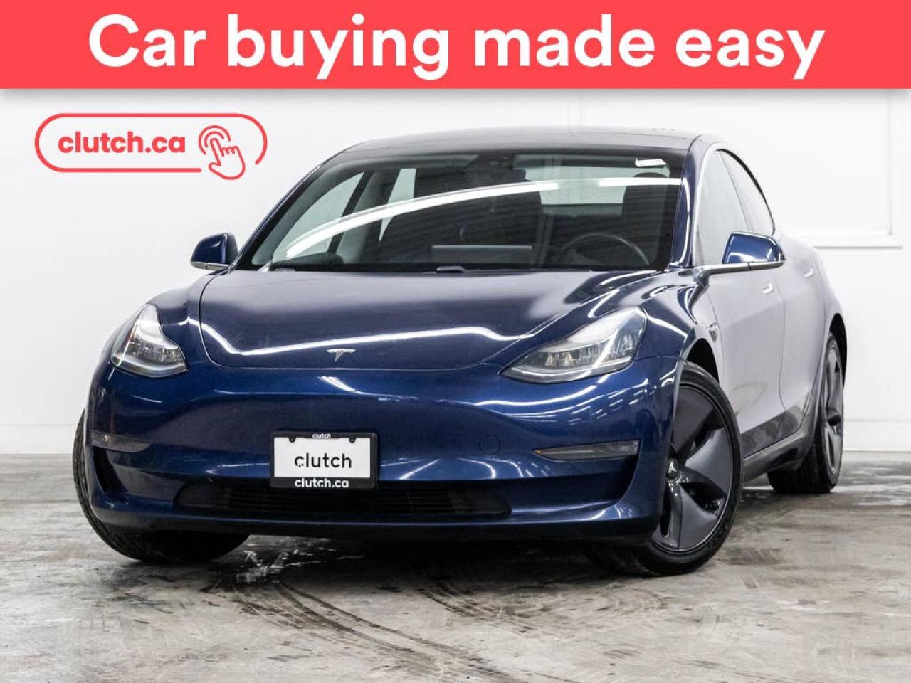 Used 2019 Tesla Model 3 Standard Range w/ Nav, Heated Front Seat, Rearview Cam for sale in Bedford, NS
