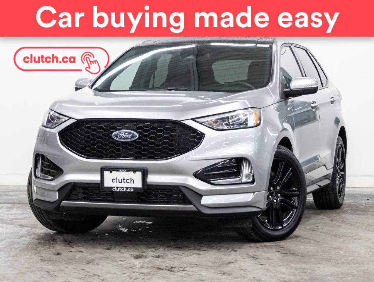 Used 2020 Ford Edge ST-Line AWD w/ Apple CarPlay & Android Auto, Panoramic Moonroof, Nav for sale in Toronto, ON