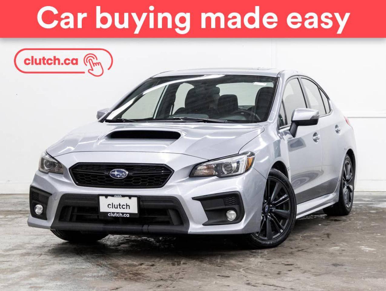 Used 2019 Subaru WRX Sport AWD w/ Apple CarPlay & Android Auto, Power Moonroof, Rearview Cam for sale in Toronto, ON