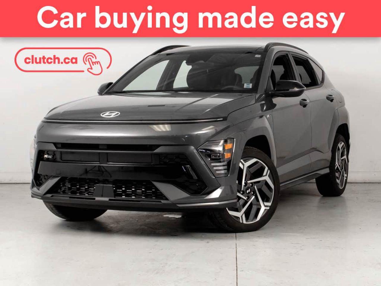 Used 2025 Hyundai KONA N Line AWD w/ Apple CarPlay & Android Auto, Power Moonroof, Backup Cam for sale in Bedford, NS