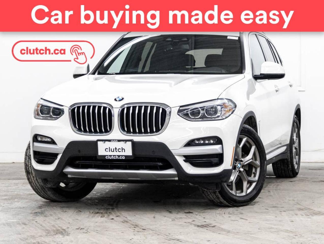 Used 2020 BMW X3 xDrive30i AWD w/ Apple CarPlay, Nav, Panoramic Moonroof for sale in Toronto, ON