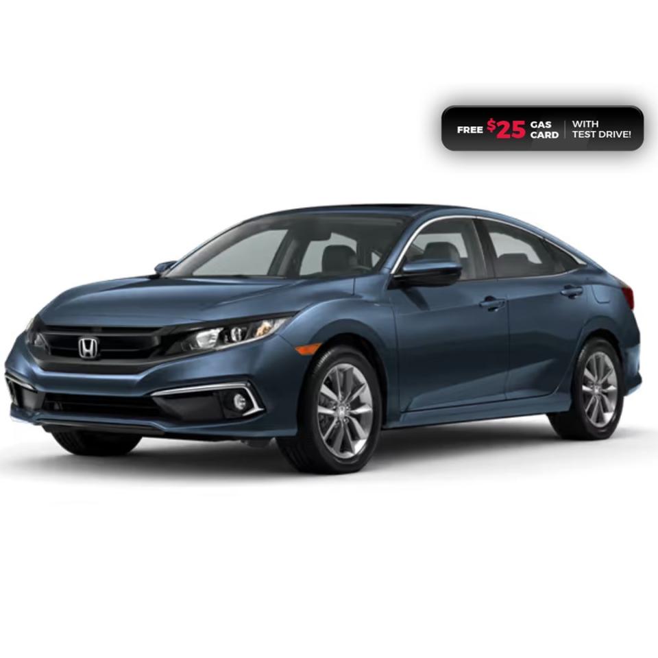 Used 2021 Honda Civic EX POWER SUNROOF | REARVIEW CAMERA | APPLE CARPLAY™/ANDROID AUTO™ for sale in Cambridge, ON
