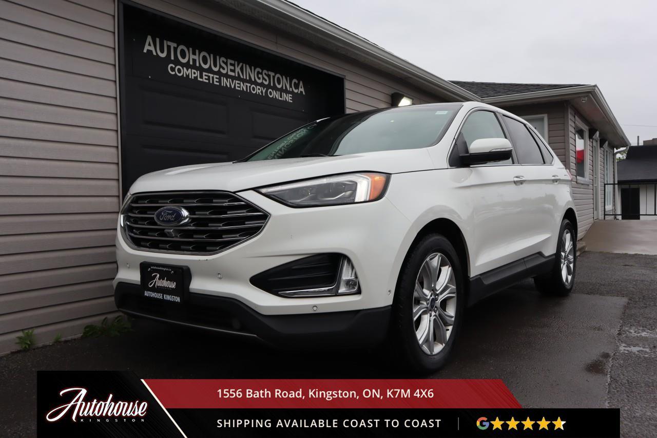 Used 2020 Ford Edge Titanium NAVIGATION - LEATHER - PANORAMIC MOONROOF for sale in Kingston, ON