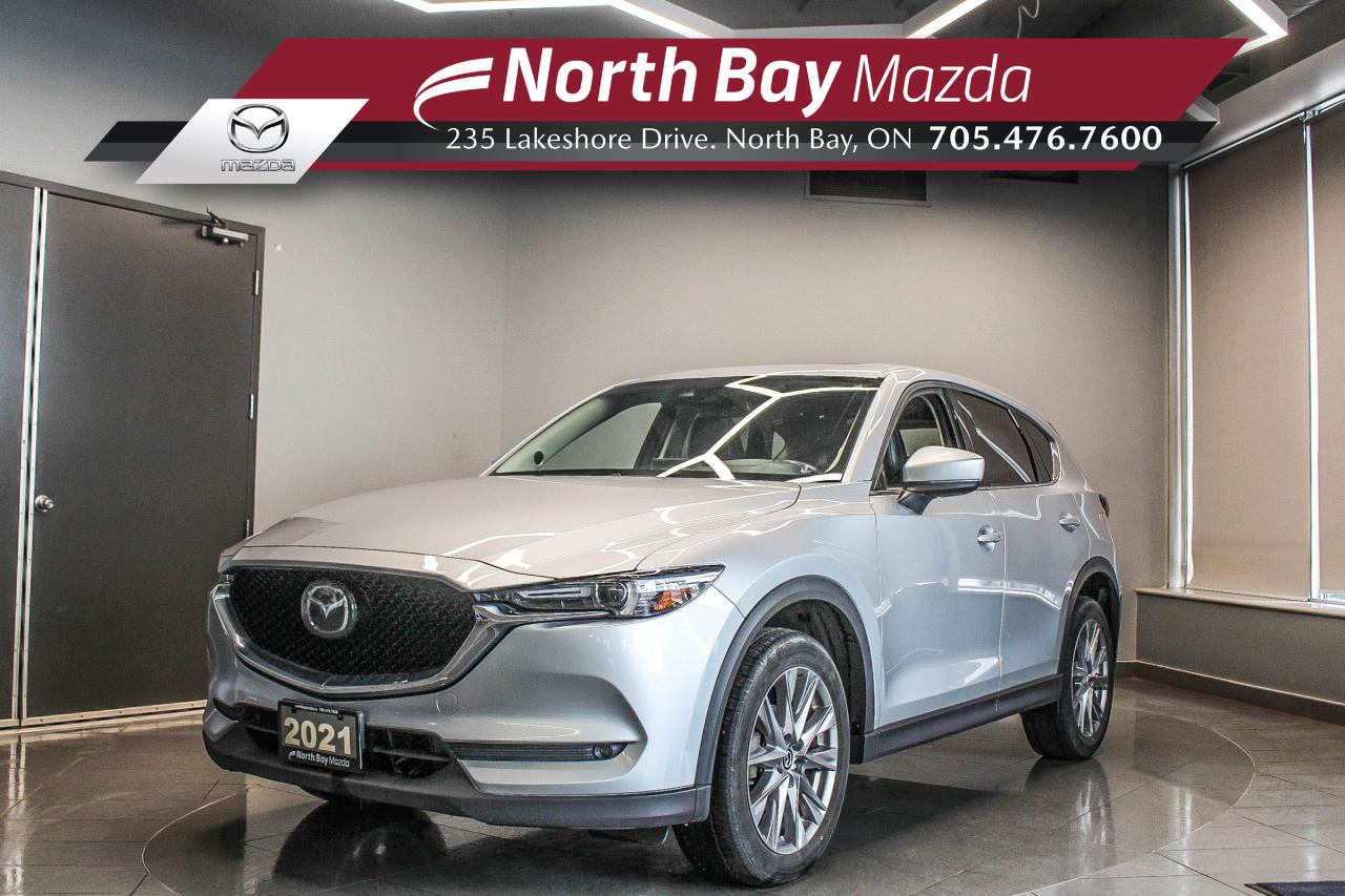 Used 2021 Mazda CX-5 GT HEATED/VENTILATED SEATS - APPLE CARPLAY AND ANDROID AUTO - NAVIGATION for sale in North Bay, ON