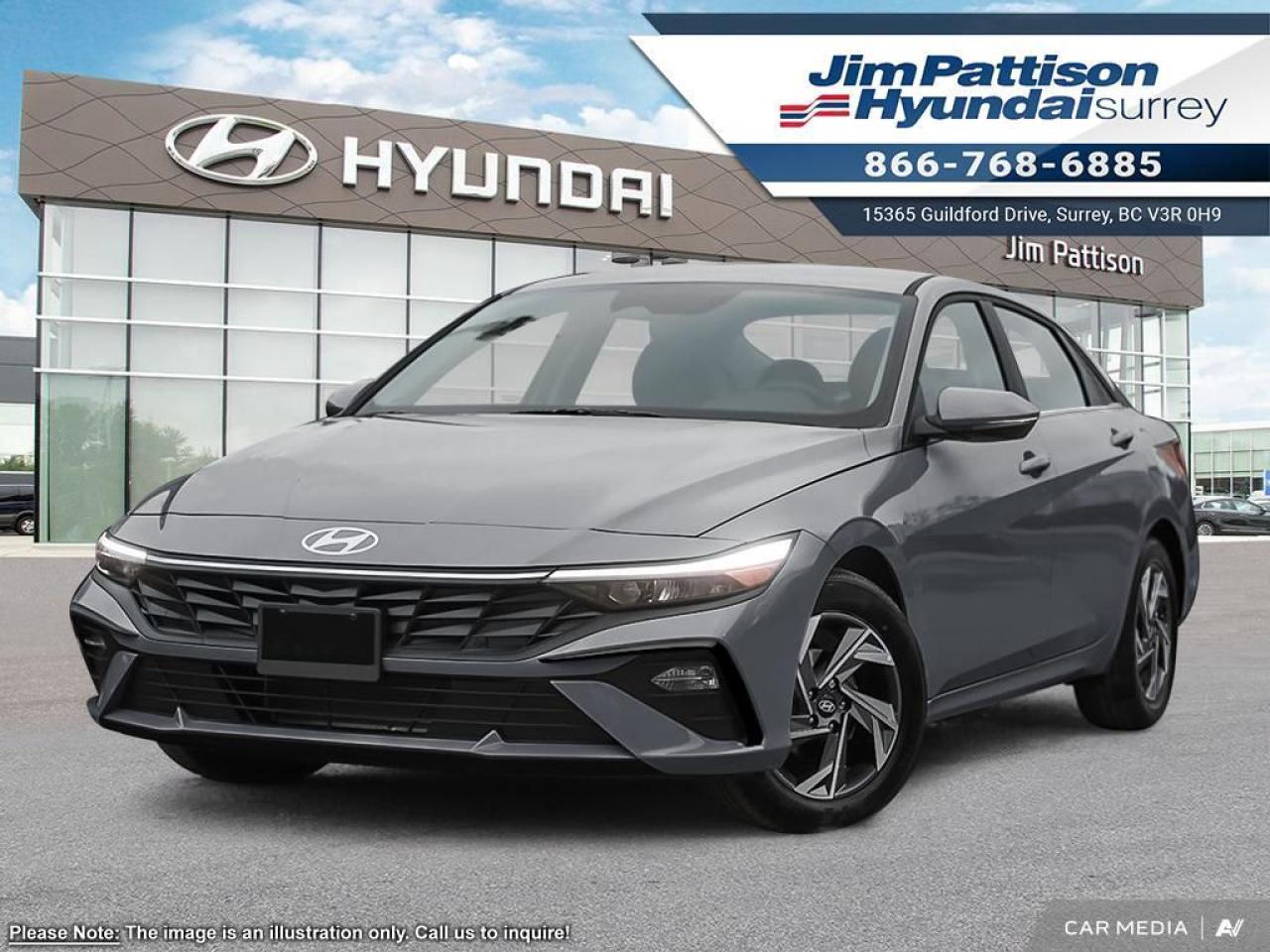 New 2025 Hyundai Elantra Hybrid Luxury for sale in Surrey, BC