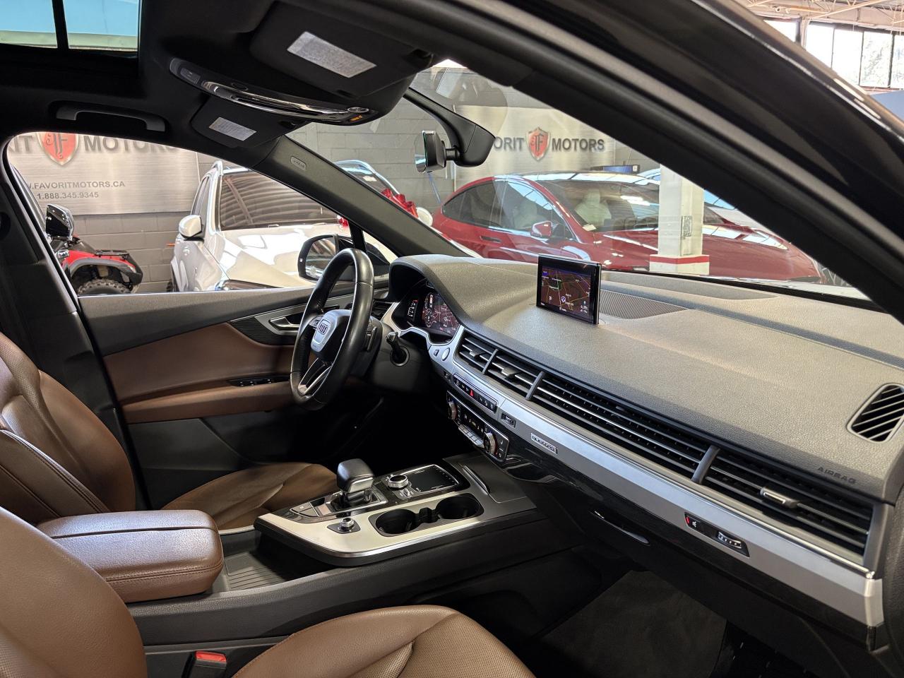 2017 Audi Q7 3.0T Progressiv|QUATTRO|NAV|7PASSENGER|BROWNSEATS| - Photo #16