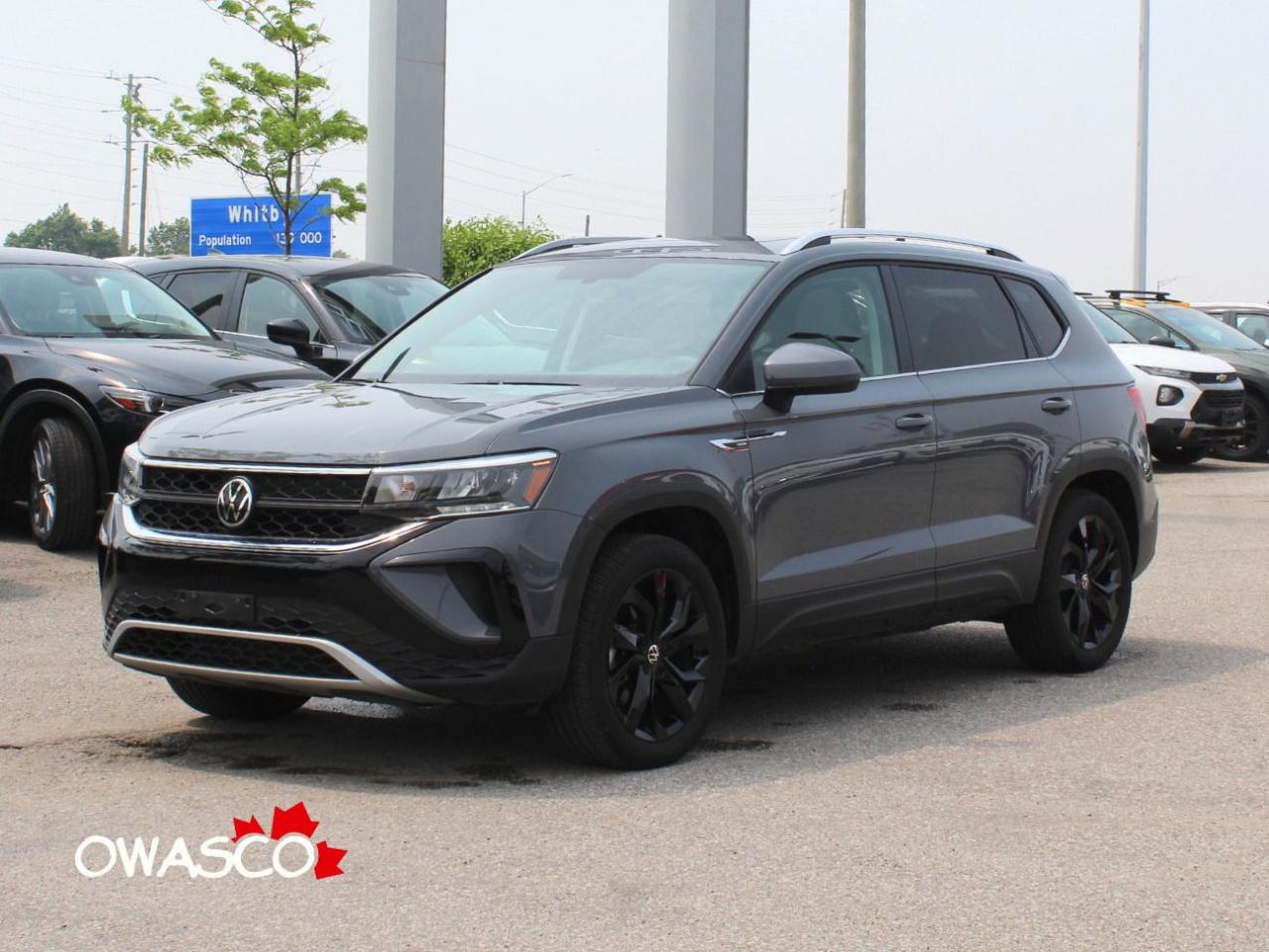 Used 2022 Volkswagen Taos 1.5L Comfortline! AWD! Sunroof! for sale in Whitby, ON