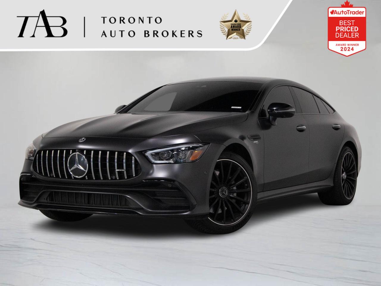 Used 2022 Mercedes-Benz AMG GT 53 | 4MATIC | NIGHT PKG | MATTE BLACK | BURMESTER for sale in Vaughan, ON