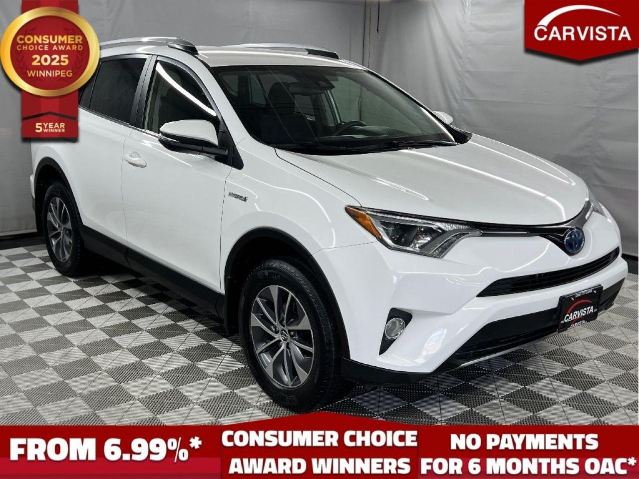 Used 2018 Toyota RAV4 HYBRID LE+ AWD for sale in Winnipeg, MB
