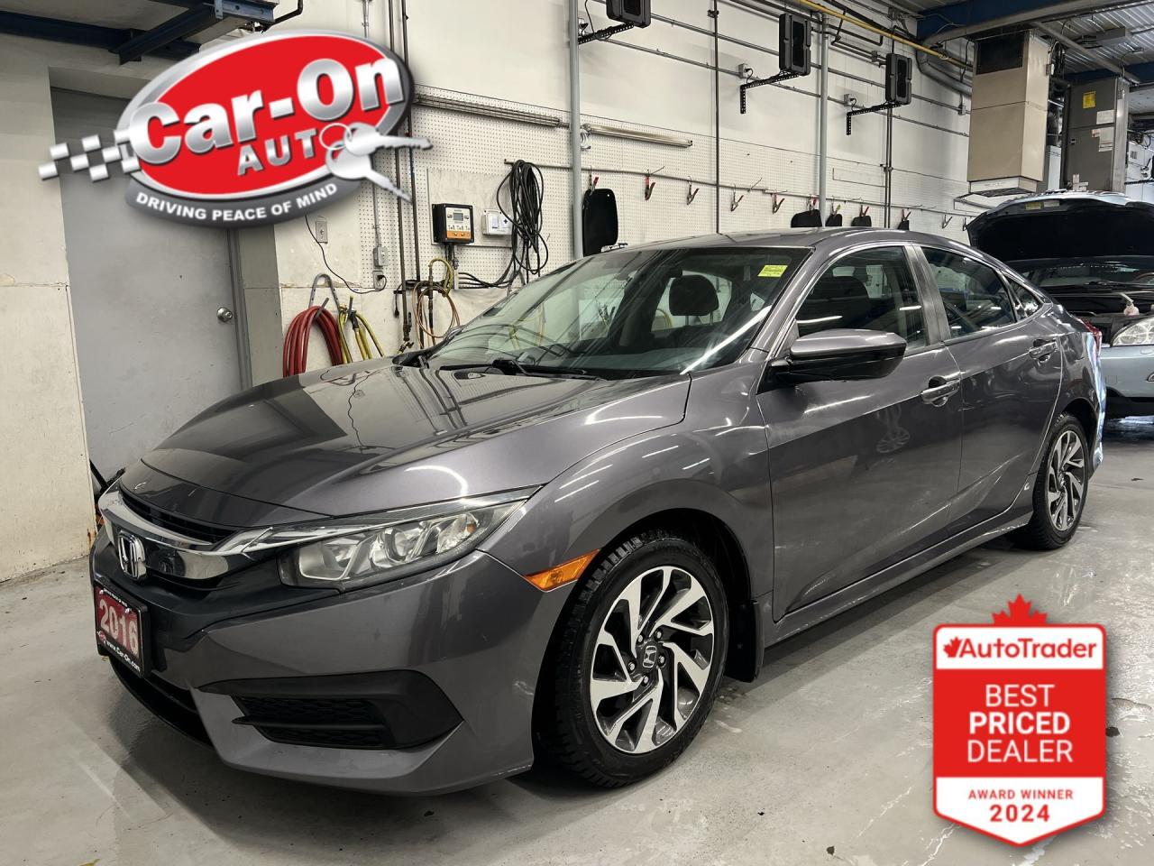 Used 2016 Honda Civic EX|ONLY 53,000KMS!|SUNROOF|HTD SEATS|LANEWATCH for sale in Ottawa, ON