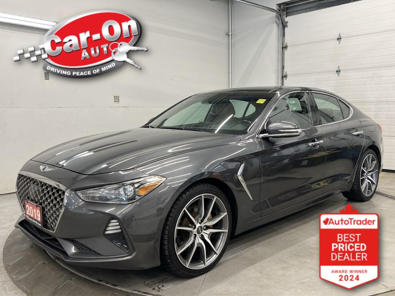 Used 2019 Genesis G70 PRESTIGE AWD| 252HP 2.0L TURBO |LEATHER |SUNROOF for sale in Ottawa, ON