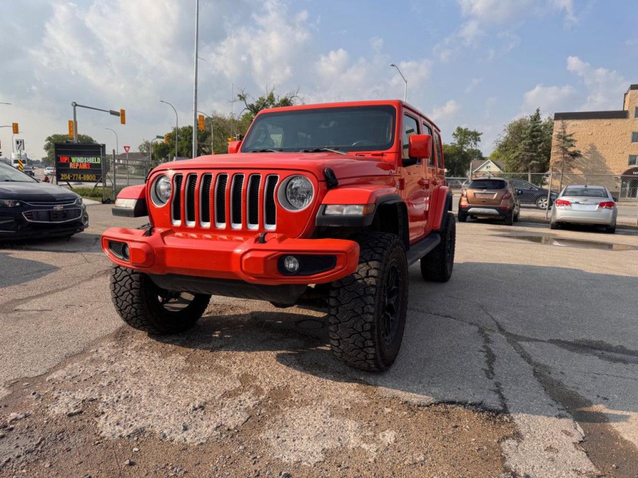 Used 2020 Jeep Wrangler Unlimited Sahara for sale in Winnipeg, MB