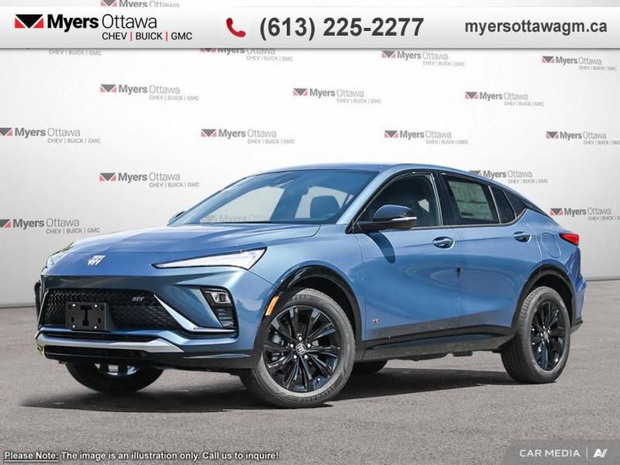 New 2025 Buick Envista Sport Touring  ENVISTA ST, IN STOCK, MARINA BLUE for sale in Ottawa, ON