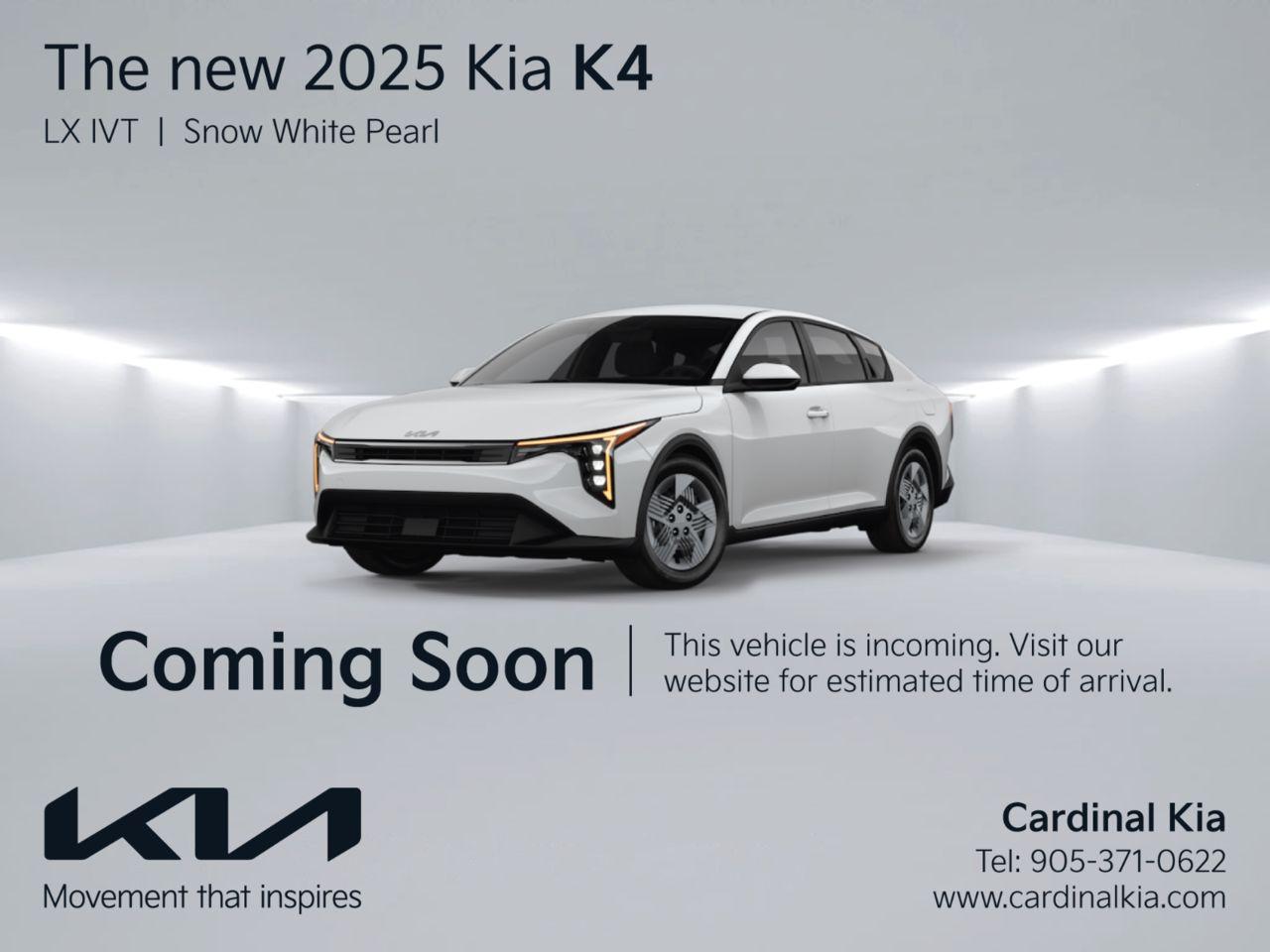 New 2025 Kia K4 LX for sale in Niagara Falls, ON
