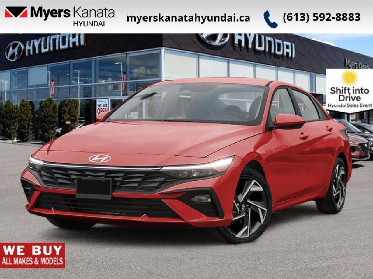 New 2025 Hyundai Elantra Preferred  - Remote Start - $104.63 /Wk for sale in Kanata, ON