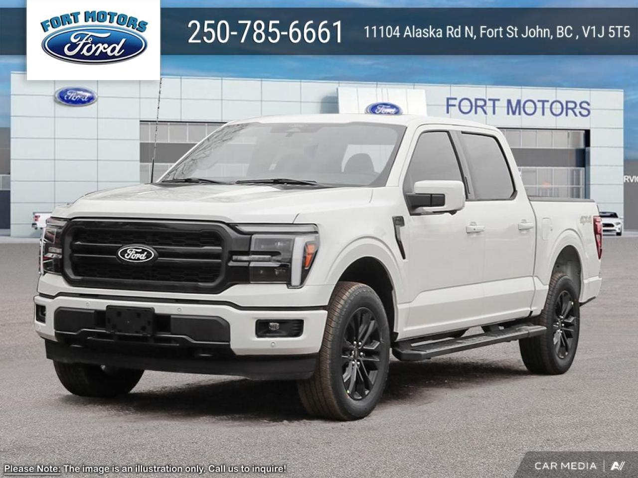 New 2025 Ford F-150 LARIAT® for sale in Fort St John, BC